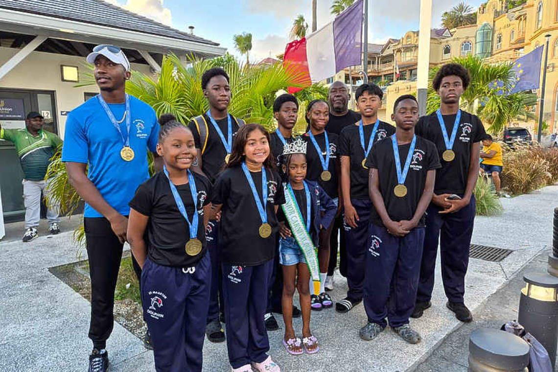   St. Maarten swimmers dominate Anguilla’s Clean Ocean Swim 2026